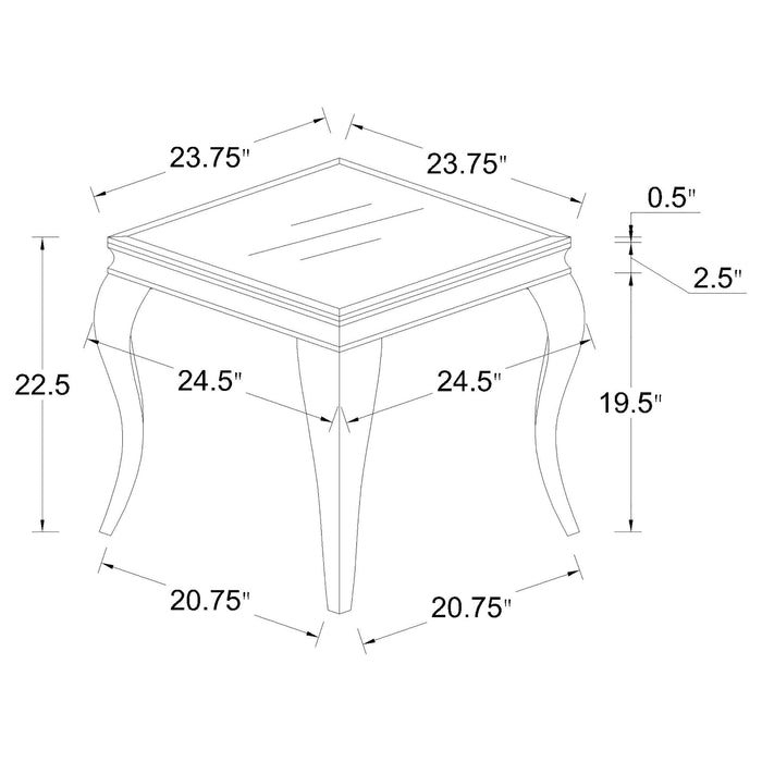 Carone Coffee Table Sets - Casa Morelos / Coahuila Furniture (Oklahoma City, OK)