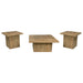 Devar Coffee Table Sets - Casa Morelos / Coahuila Furniture (Oklahoma City, OK)