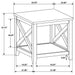 Hollis Coffee Table Sets - Casa Morelos / Coahuila Furniture (Oklahoma City, OK)