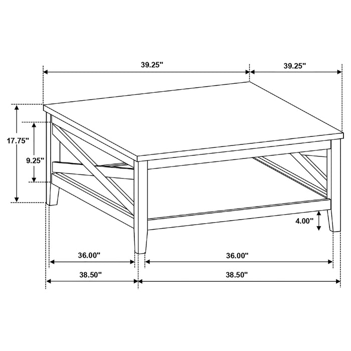 Hollis Coffee Table Sets - Casa Morelos / Coahuila Furniture (Oklahoma City, OK)