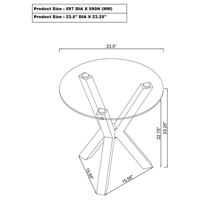 Kenzie End & Side Tables - Casa Morelos / Coahuila Furniture (Oklahoma City, OK)
