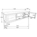 Hollis Entertainment Centers - Casa Morelos / Coahuila Furniture (Oklahoma City, OK)