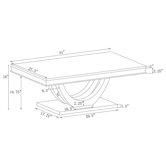 Kerwin Coffee Table Sets - Casa Morelos / Coahuila Furniture (Oklahoma City, OK)
