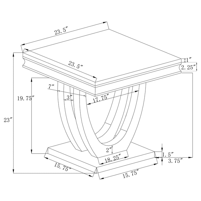 Kerwin Coffee Table Sets - Casa Morelos / Coahuila Furniture (Oklahoma City, OK)