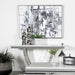 Kerwin U-base Rectangle Sofa Table White and Chrome - Casa Morelos / Coahuila Furniture (Oklahoma City, OK)