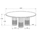 Astoria Coffee Table Sets - Casa Morelos / Coahuila Furniture (Oklahoma City, OK)