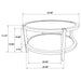 Camillo Coffee Table Sets - Casa Morelos / Coahuila Furniture (Oklahoma City, OK)