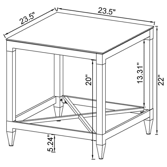 Lindley Coffee Table Sets - Casa Morelos / Coahuila Furniture (Oklahoma City, OK)