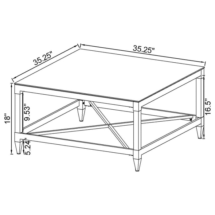 Lindley Coffee Table Sets - Casa Morelos / Coahuila Furniture (Oklahoma City, OK)