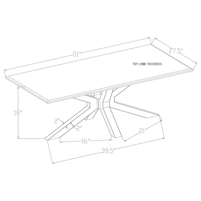 Visalia Coffee Table Sets - Casa Morelos / Coahuila Furniture (Oklahoma City, OK)