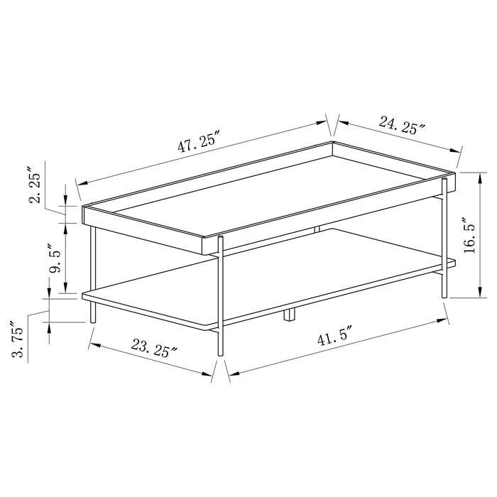 Fallon Coffee Table Sets - Casa Morelos / Coahuila Furniture (Oklahoma City, OK)
