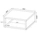 Frisco Coffee Table Sets - Casa Morelos / Coahuila Furniture (Oklahoma City, OK)