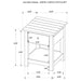 Payne Table Sets - Casa Morelos / Coahuila Furniture (Oklahoma City, OK)