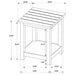 Payne Table Sets - Casa Morelos / Coahuila Furniture (Oklahoma City, OK)