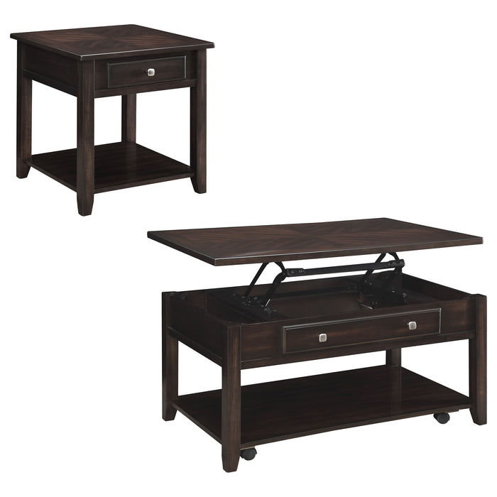 Bradford Coffee Table Sets - Casa Morelos / Coahuila Furniture (Oklahoma City, OK)