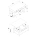 Bradford Coffee Table Sets - Casa Morelos / Coahuila Furniture (Oklahoma City, OK)