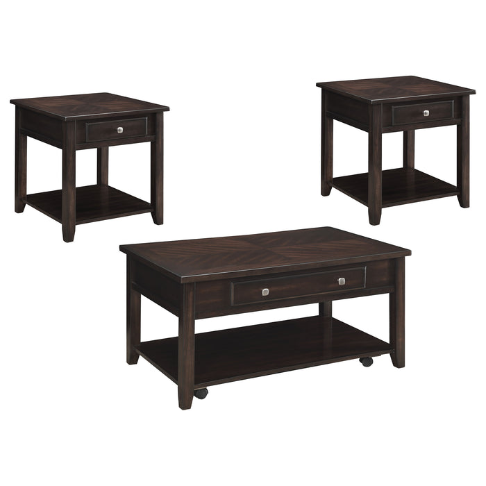 Bradford Coffee Table Sets - Casa Morelos / Coahuila Furniture (Oklahoma City, OK)