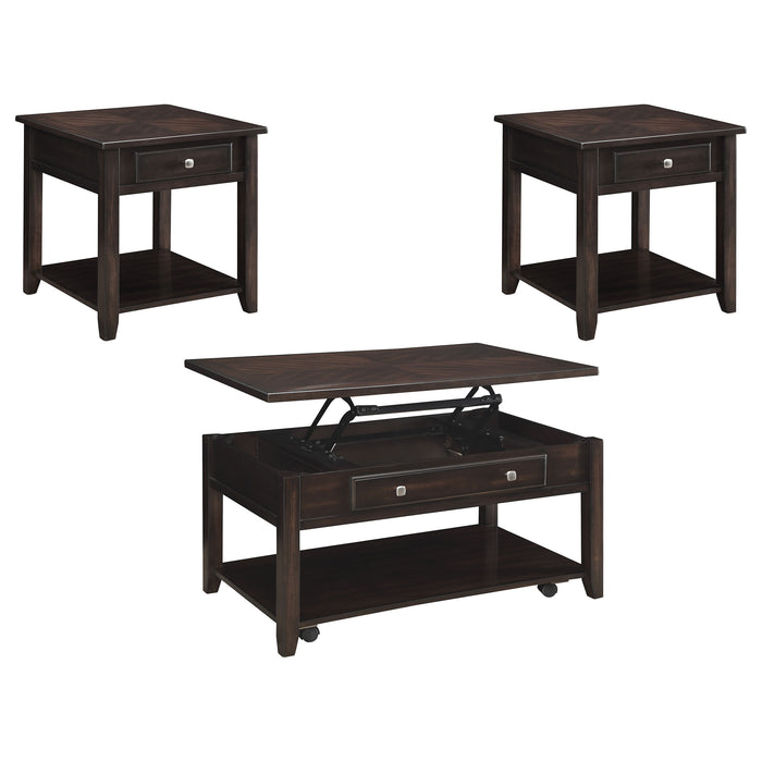 Bradford Coffee Table Sets - Casa Morelos / Coahuila Furniture (Oklahoma City, OK)