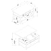Bradford Coffee Table Sets - Casa Morelos / Coahuila Furniture (Oklahoma City, OK)