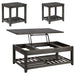 Cliffview Coffee Table Sets - Casa Morelos / Coahuila Furniture (Oklahoma City, OK)
