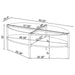 Cadee Coffee Table Sets - Casa Morelos / Coahuila Furniture (Oklahoma City, OK)