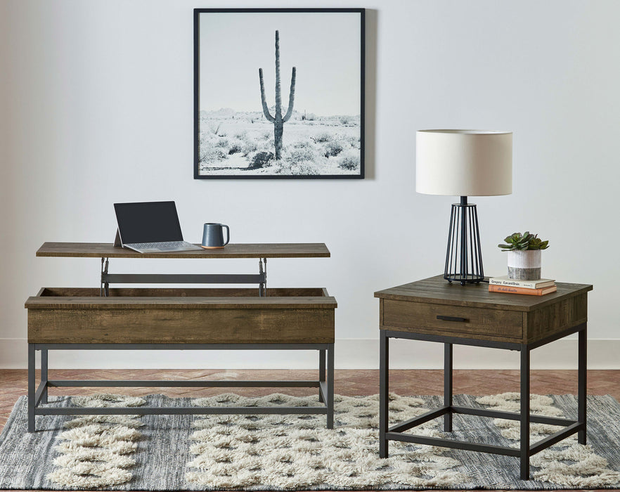 Byers End Table - Casa Morelos / Coahuila Furniture (Oklahoma City, OK)