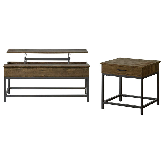 Byers Coffee Table Sets - Casa Morelos / Coahuila Furniture (Oklahoma City, OK)
