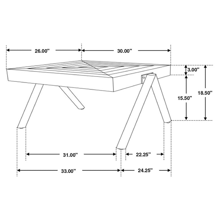 Avery Coffee Table Sets - Casa Morelos / Coahuila Furniture (Oklahoma City, OK)