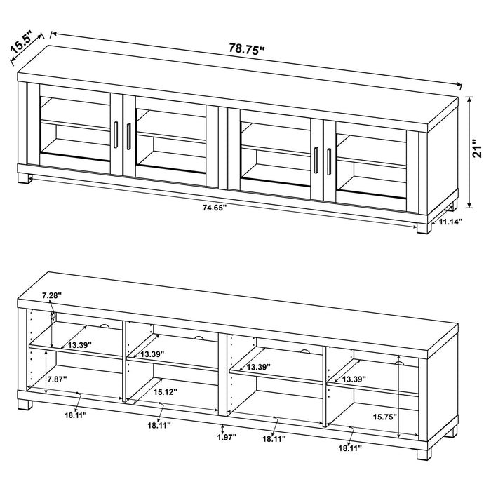Sachin Entertainment Centers 2 - Casa Morelos / Coahuila Furniture (Oklahoma City, OK)