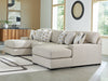 Laurelgrove Double Chaise Sectional - Casa Morelos / Coahuila Furniture (Oklahoma City, OK)