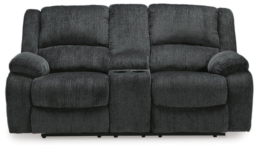 Draycoll Reclining Loveseat with Console - Casa Morelos / Coahuila Furniture (Oklahoma City, OK)