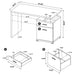 Irving Computer Desk - Casa Morelos / Coahuila Furniture (Oklahoma City, OK)