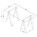 Amaturo Writing Desk - Casa Morelos / Coahuila Furniture (Oklahoma City, OK)