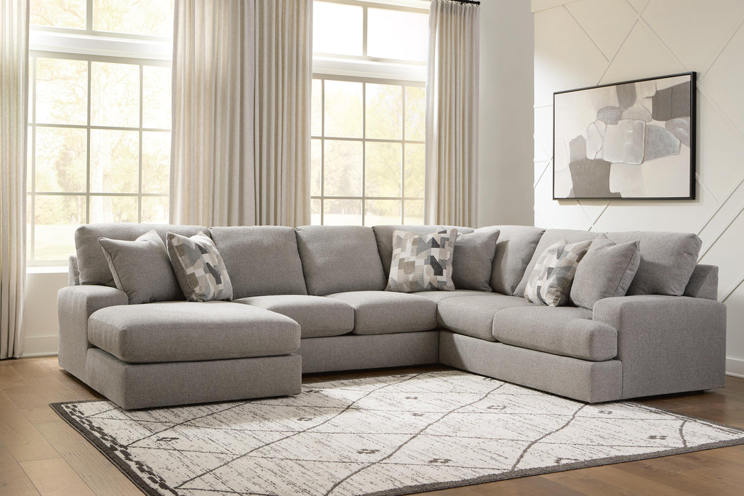 Lindon Sectional with Chaise - Casa Morelos / Coahuila Furniture (Oklahoma City, OK)