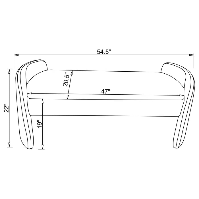 Peoria Bench - Casa Morelos / Coahuila Furniture (Oklahoma City, OK)