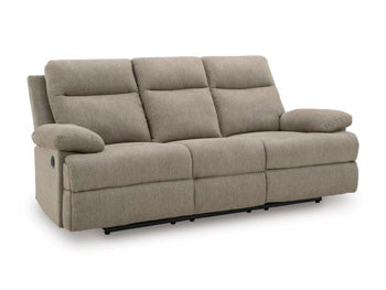 Side-Swipe Reclining Sofa with Drop Down Table - Casa Morelos / Coahuila Furniture (Oklahoma City, OK)
