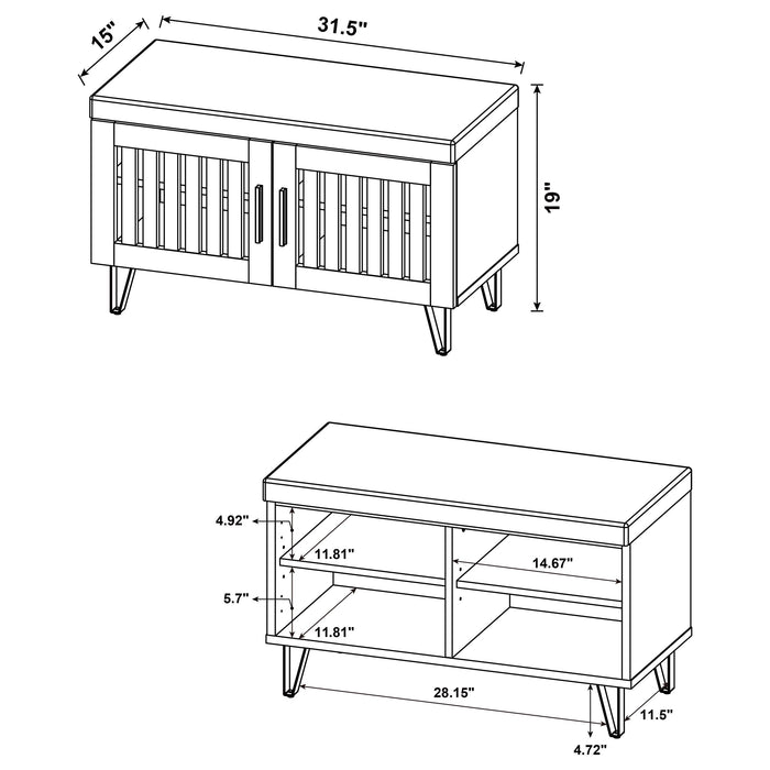 Brixton Storage Benches - Casa Morelos / Coahuila Furniture (Oklahoma City, OK)