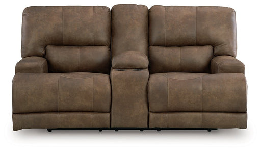 Beckley Place Power Reclining Loveseat with Console - Casa Morelos / Coahuila Furniture (Oklahoma City, OK)