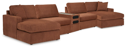 Modmax 5 Piece Sectional with Audio Console - Casa Morelos / Coahuila Furniture (Oklahoma City, OK)