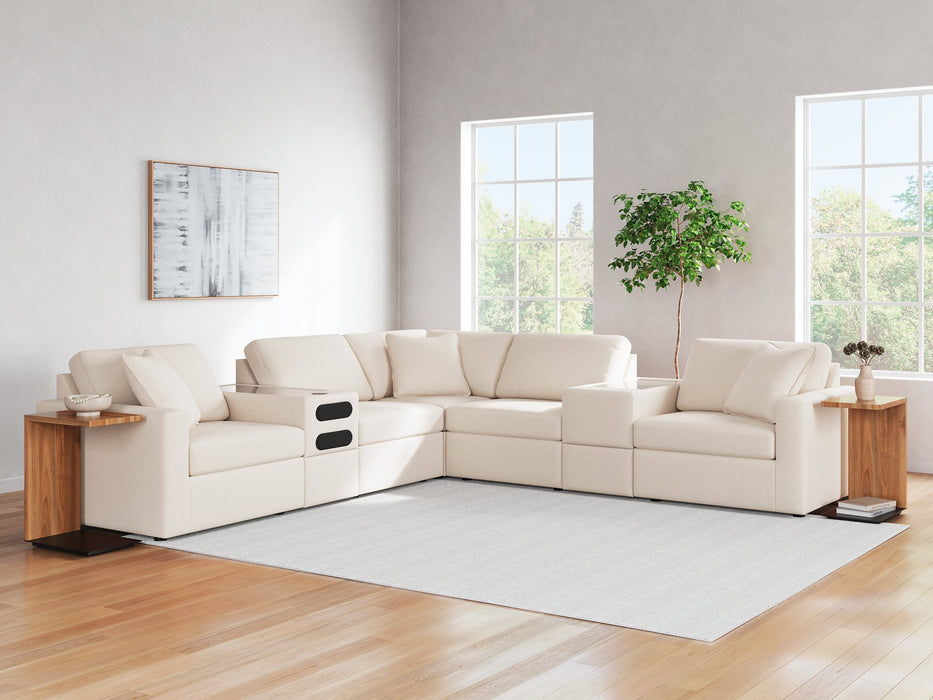Modmax Balanced Sectional with Audio and Storage Consoles - Casa Morelos / Coahuila Furniture (Oklahoma City, OK)