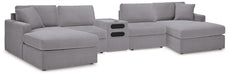Modmax 5 Piece Sectional with Audio Console - Casa Morelos / Coahuila Furniture (Oklahoma City, OK)