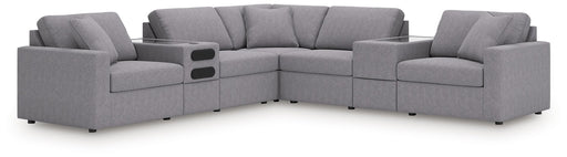 Modmax Balanced Sectional with Audio and Storage Consoles - Casa Morelos / Coahuila Furniture (Oklahoma City, OK)