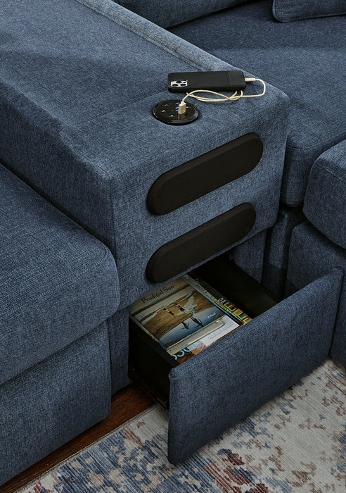 Modmax Sectional with Audio Console - Casa Morelos / Coahuila Furniture (Oklahoma City, OK)
