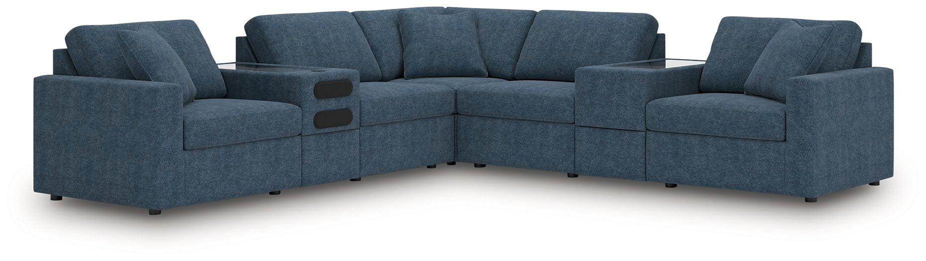 Modmax Balanced Sectional with Audio and Storage Consoles - Casa Morelos / Coahuila Furniture (Oklahoma City, OK)