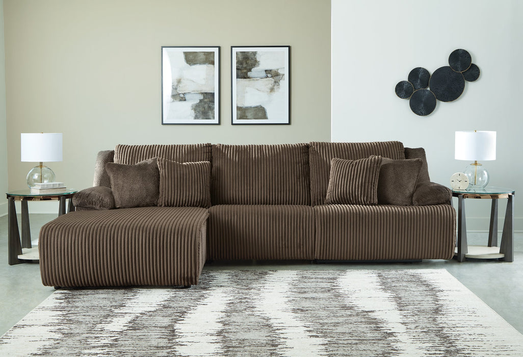Top Tier Sectional Sofa Chaise - Casa Morelos / Coahuila Furniture (Oklahoma City, OK)