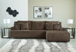 Top Tier Sectional Sofa Chaise - Casa Morelos / Coahuila Furniture (Oklahoma City, OK)