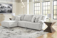 Top Tier Sectional Sofa Chaise - Casa Morelos / Coahuila Furniture (Oklahoma City, OK)