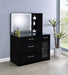 Flora 2-drawer Vanity Set with LED Mirror High Gloss - Casa Morelos / Coahuila Furniture (Oklahoma City, OK)