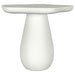 Perth 17-inch Side Table with Cloud-Shaped Top Off White - Casa Morelos / Coahuila Furniture (Oklahoma City, OK)