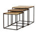 Belcourt Nesting Table Set - Casa Morelos / Coahuila Furniture (Oklahoma City, OK)